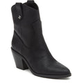 Rocket Dog Feather Synthetic Women's Black Heeled Ankle Boots
