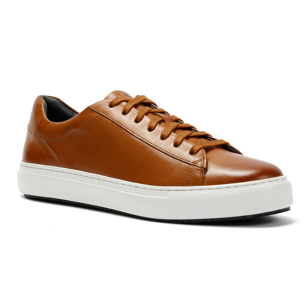 Ben Sherman Ace Cupsole Leather Men's Tan Trainers