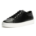 JAK Royal Leather Men's Black Trainers