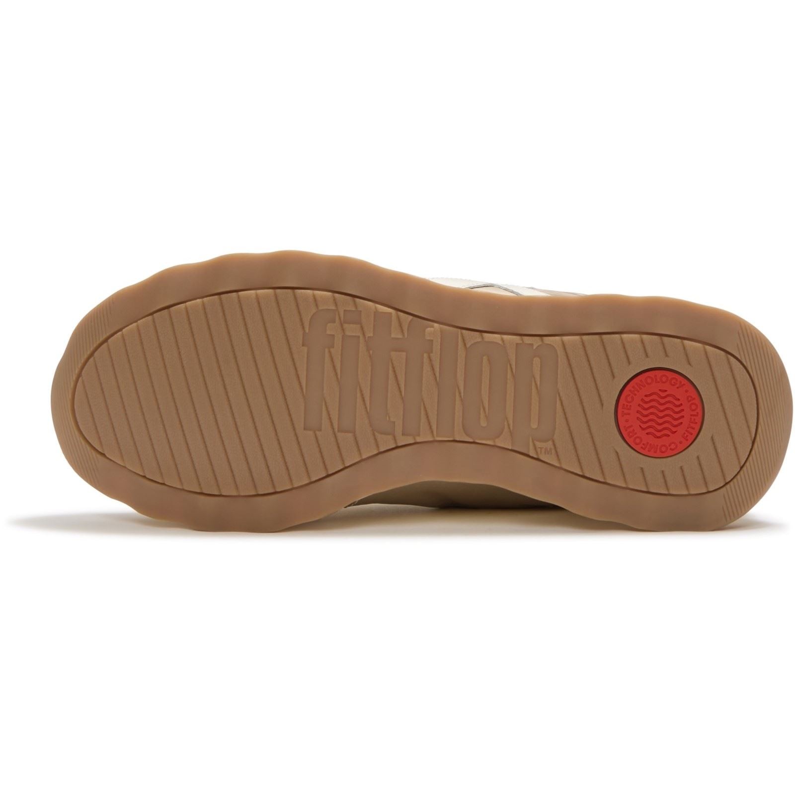 Fitflop Retro-Q FF Nylon Women's Platino Trainers