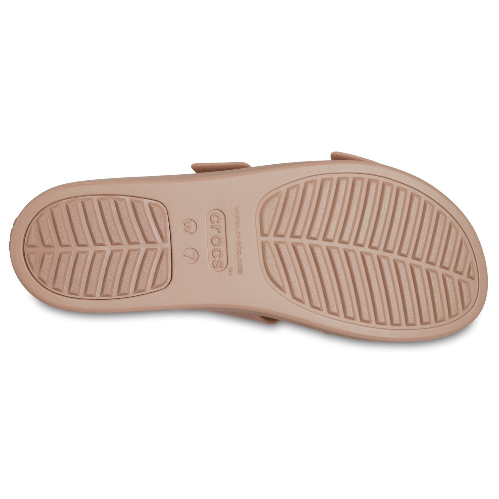 Crocs Brooklyn Synthetic Women's Latte Sandals