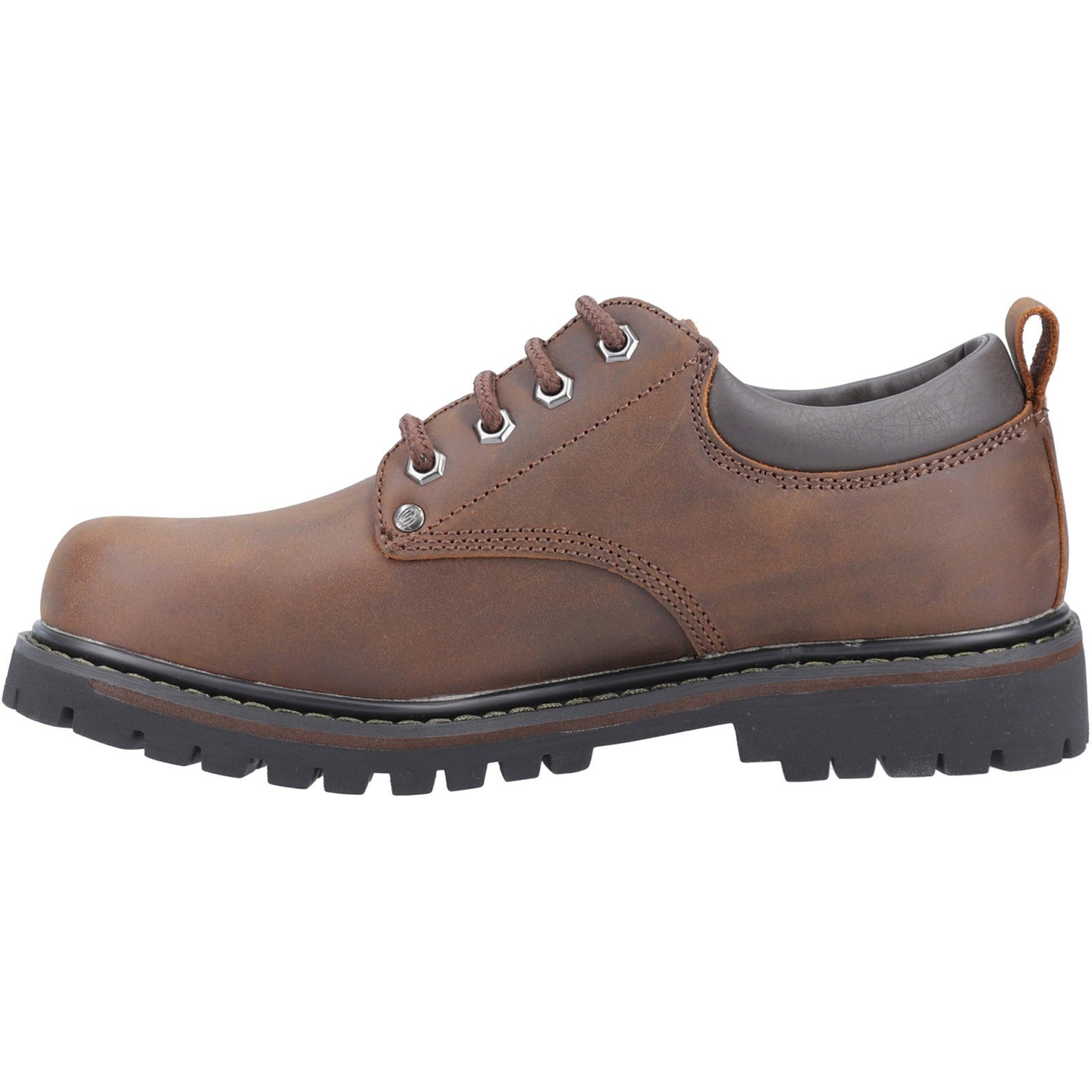 Skechers Mens Tom Cats 6618-CDB Dark Brown Lace Up Shoes