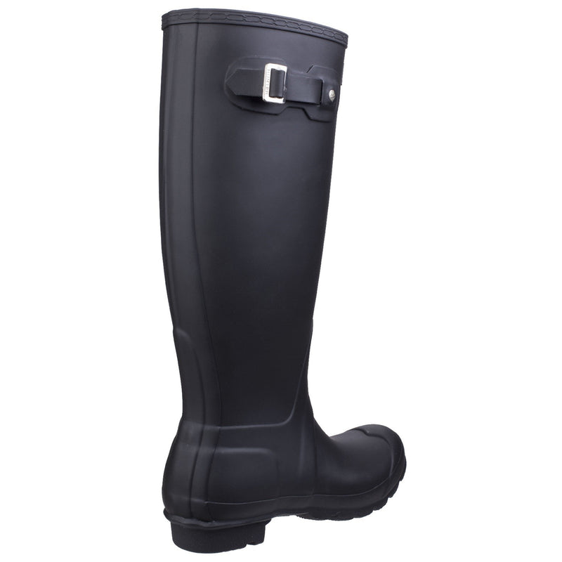Hunter Womens Black Original Tall Wellington Boots