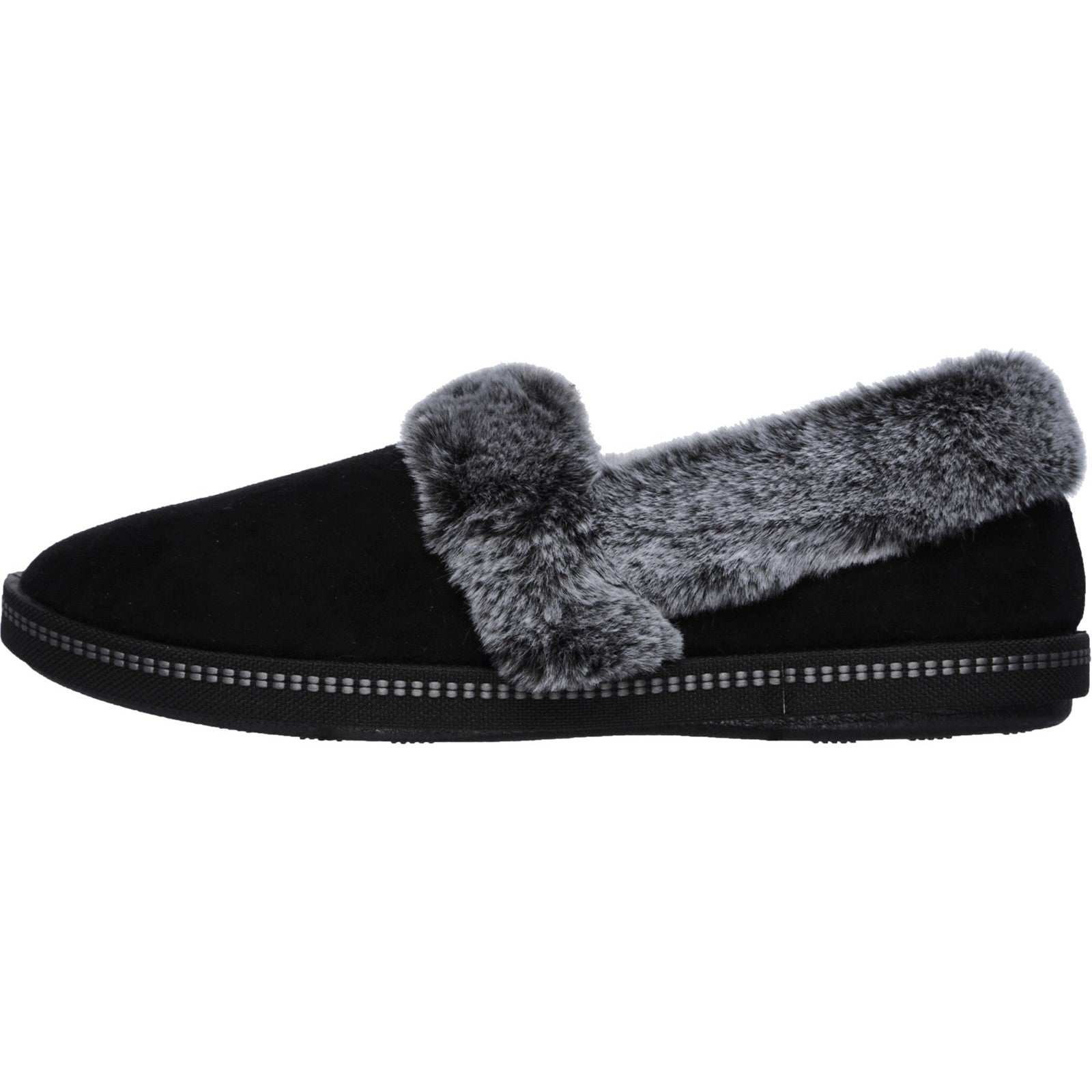 Skechers Womens Cozy Campfire-Team Toasty 32777-BLK Black Slip On Shoes