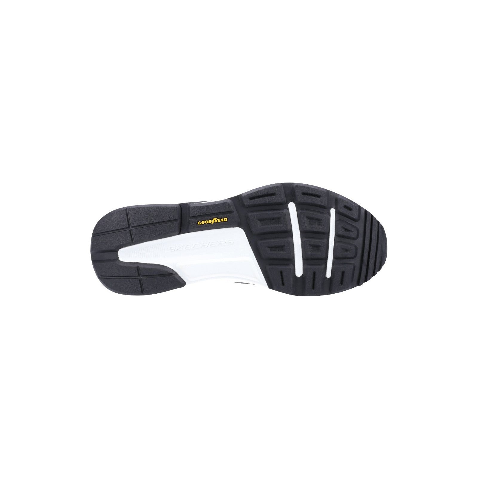 Skechers Mens Global Jogger 237200-GYBL Grey/Blue Lace Up Shoes