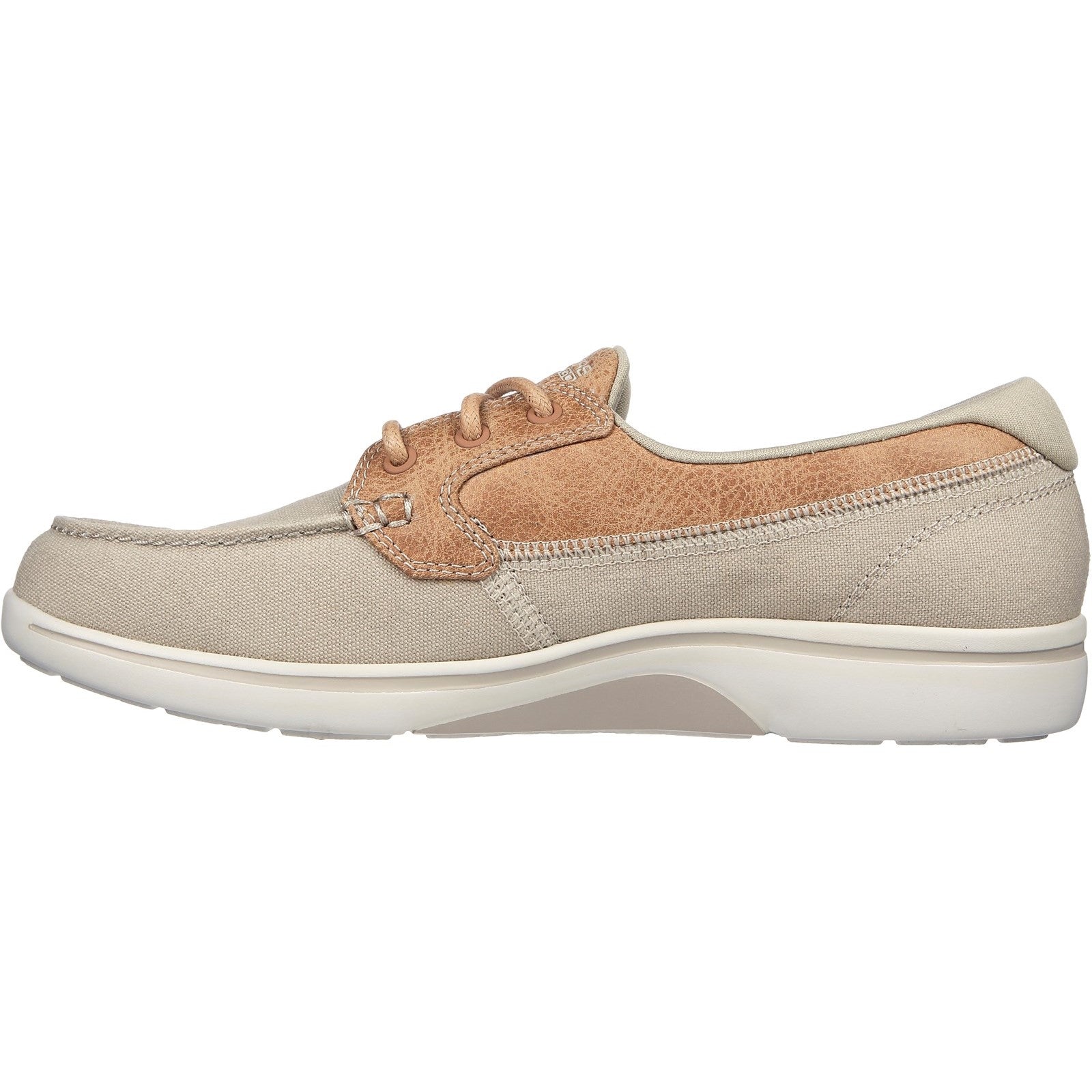 Skechers Womens Arch Fit Uplift Cruise'N By 136620-NAT Natural Slip On Shoes