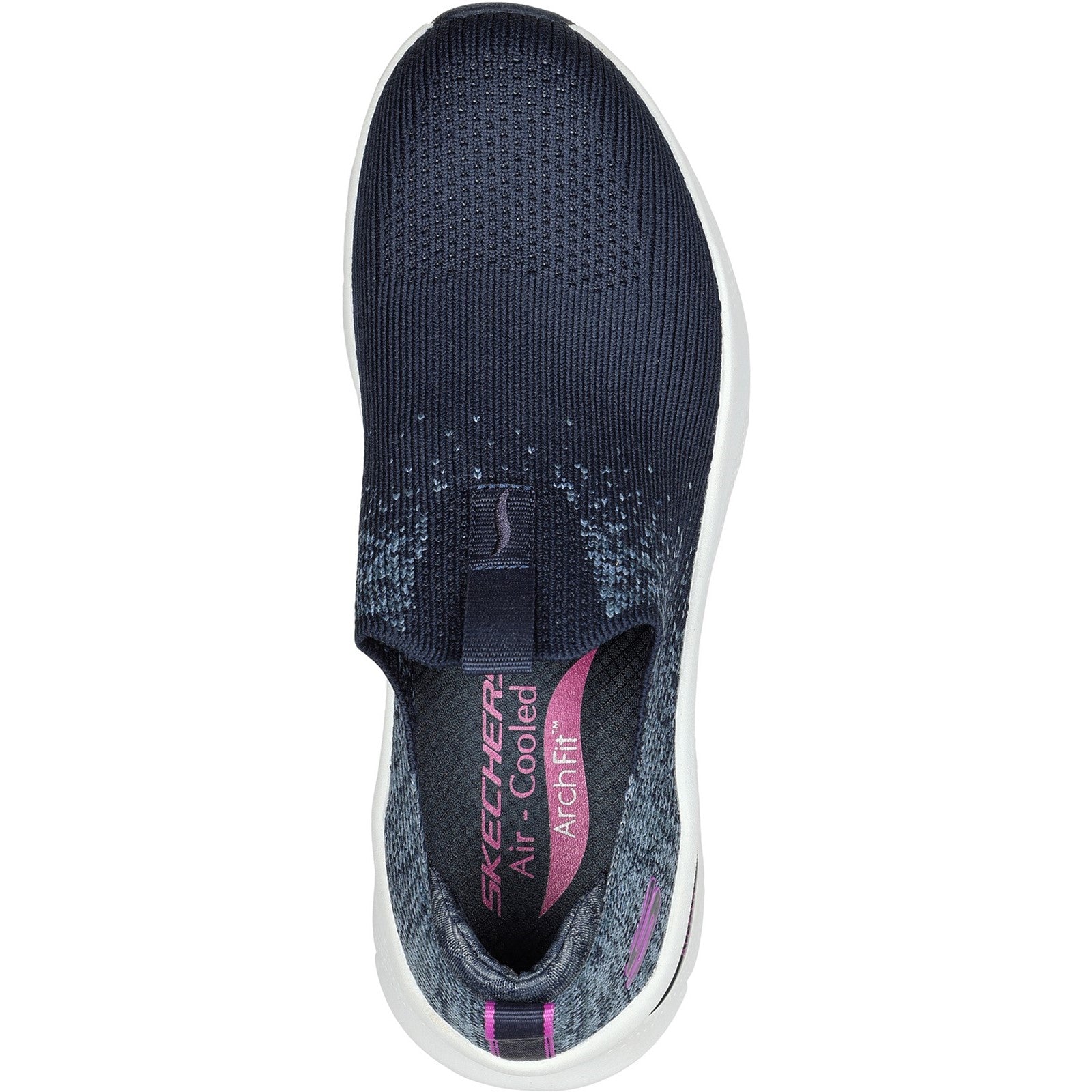Skechers Womens Arch Fit D'Lux Key Journey 149684-NVY Navy Slip On Shoes