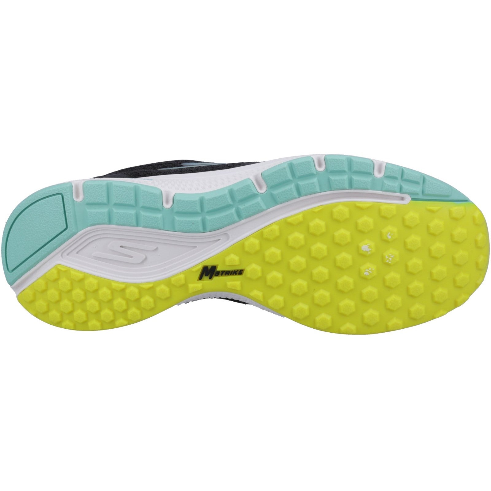 Skechers Womens GO RUN Consistent - Intensify-X 128277-BKLM Black/Lime Lace Up Shoes