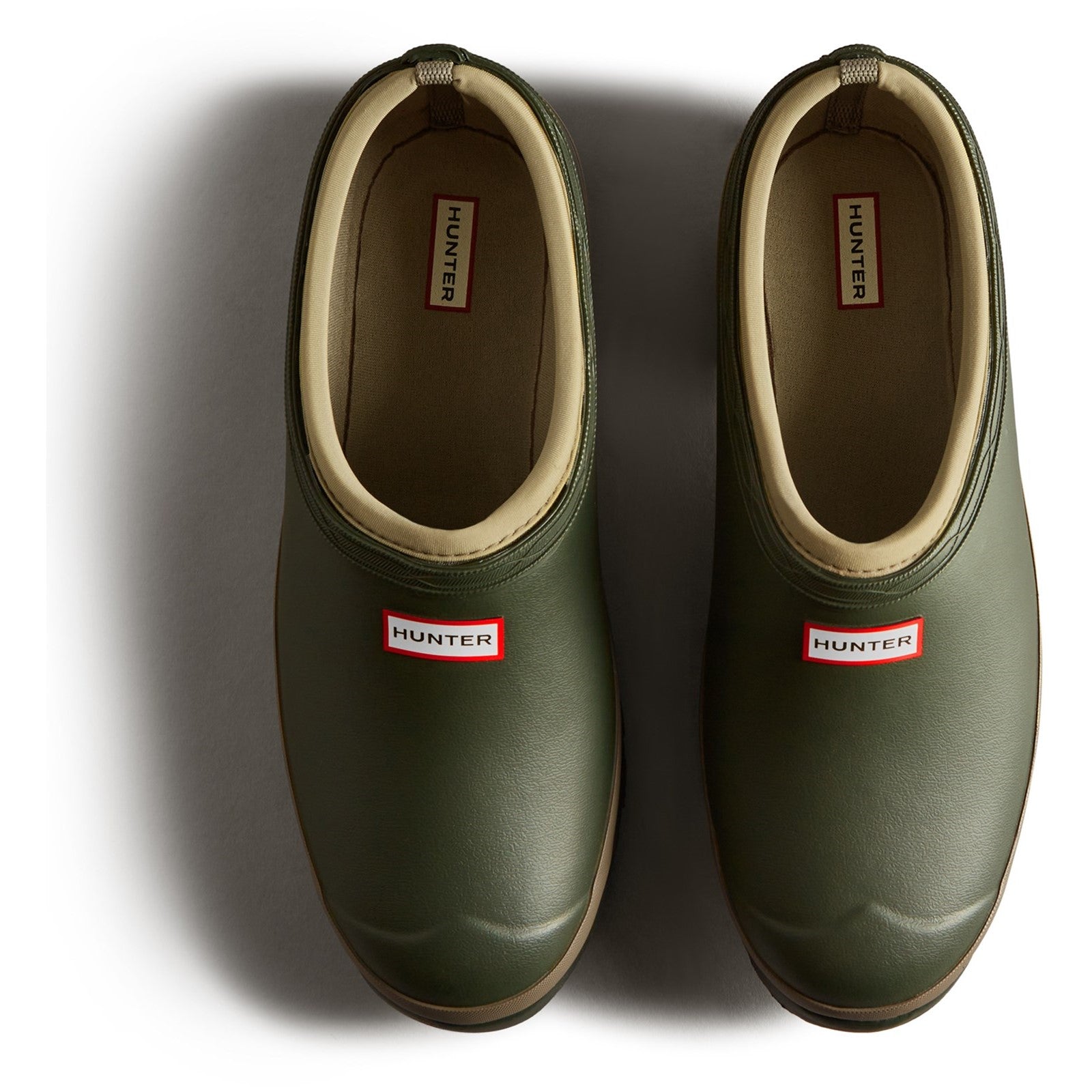 Hunter Mens Green Gardener Shoes