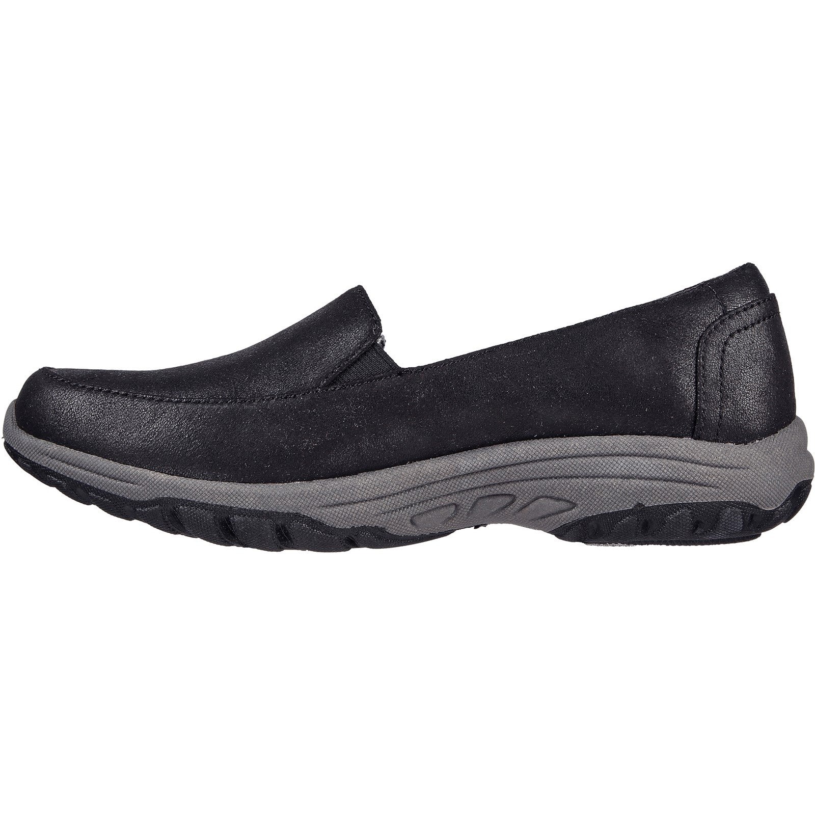 Skechers Womens Reggae Fest 2.0 Textbook 158385-BLK Black Slip On Shoes