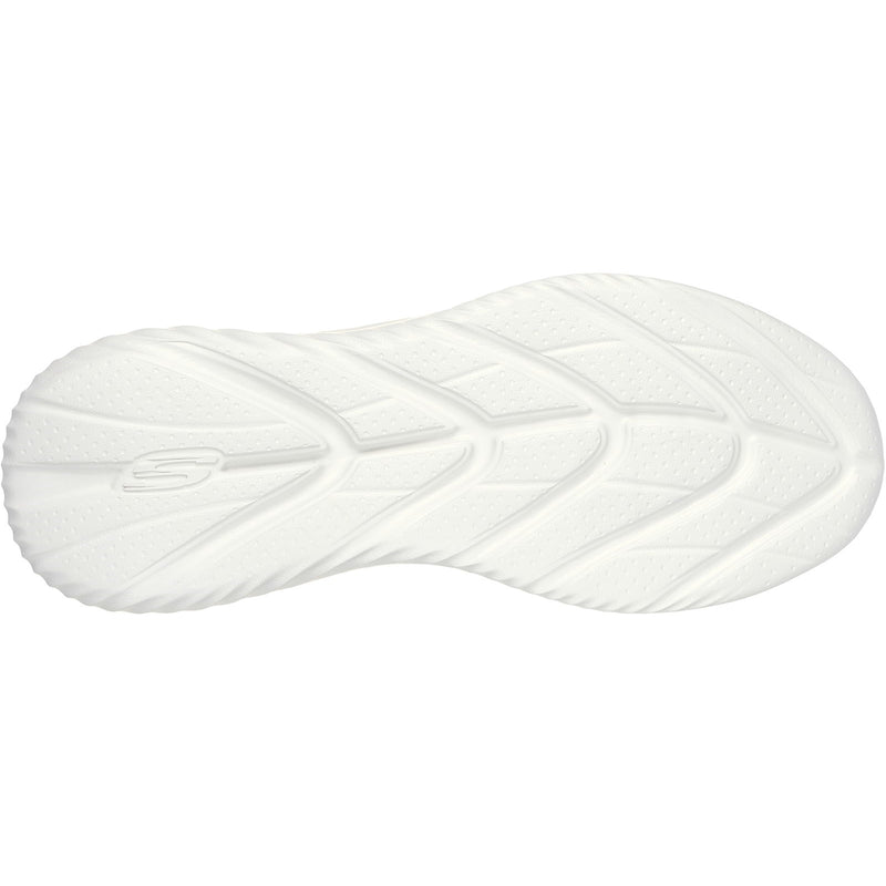 Skechers Mens Bounder 2.0 Emerged 232459-BKW Black/White Slip On Shoes