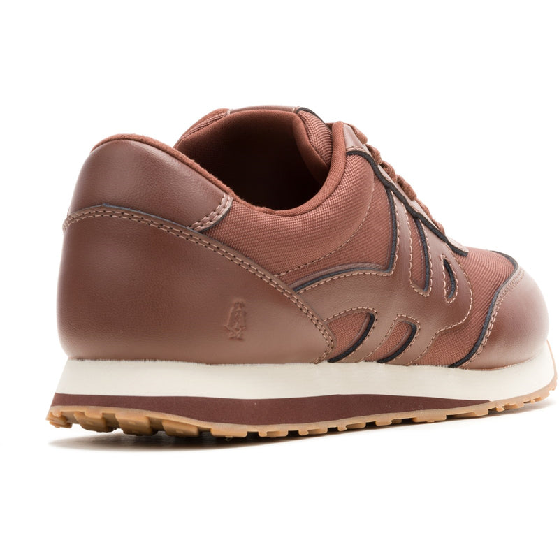 Hush Puppies Seventy8 Sneaker Mens Trainers in Cognac