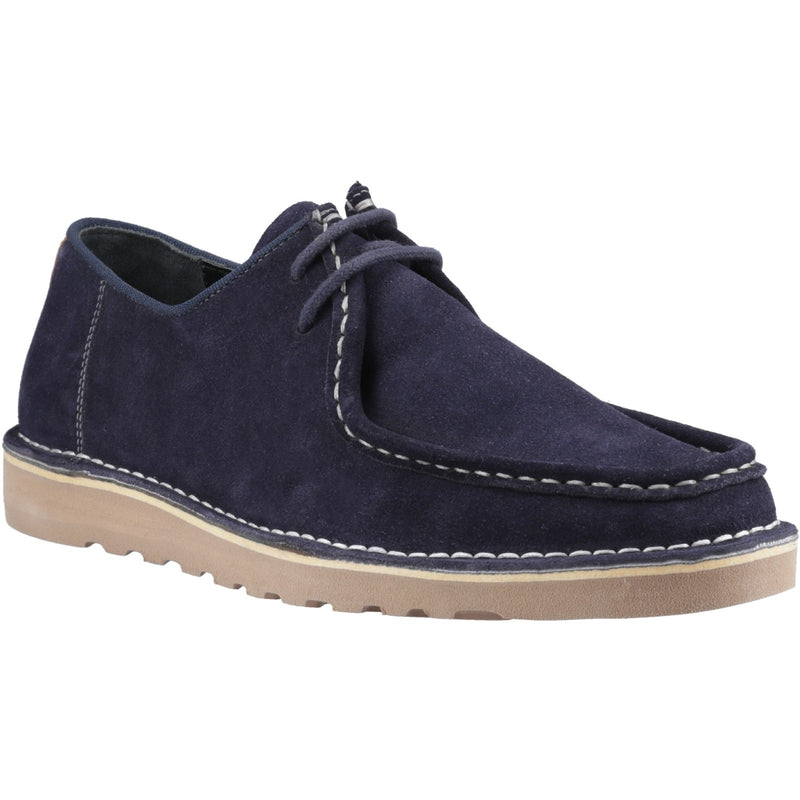 Hush Puppies Otis Lace Up Mens Shoes in Navy