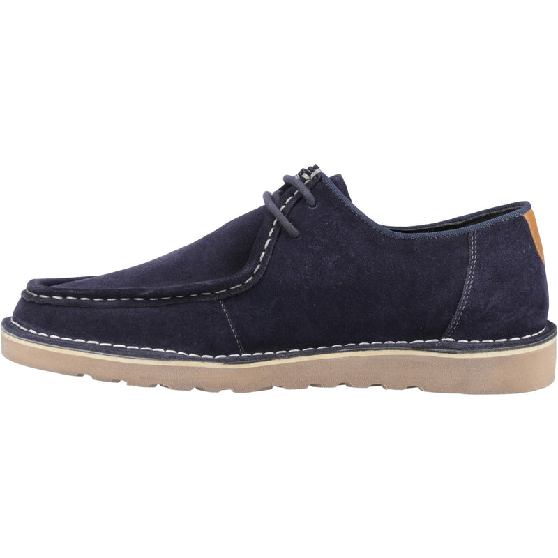 Hush Puppies Otis Lace Up Mens Shoes in Navy