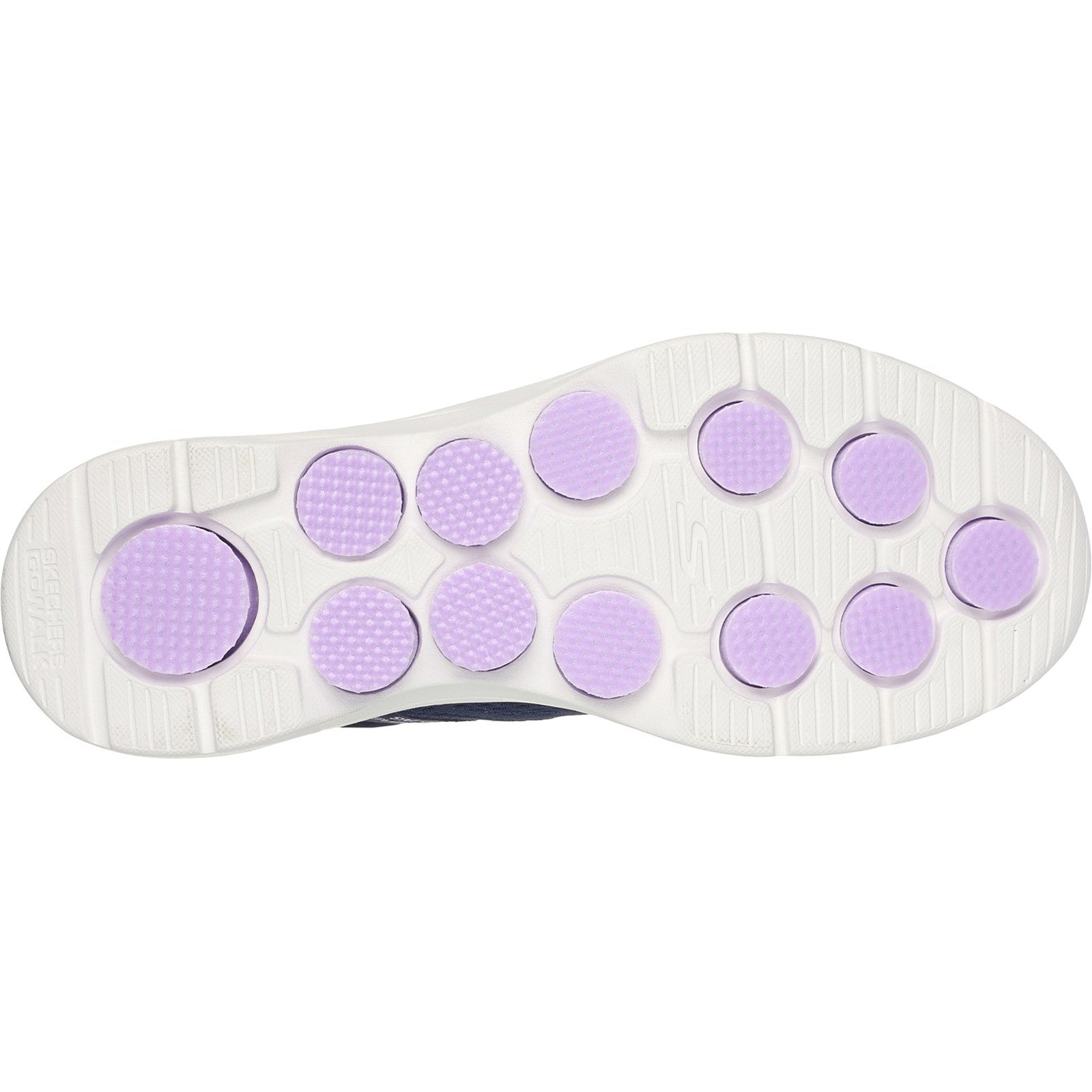 Skechers Womens GO WALK 7 - Valin 125233-NVLV Navy/Lavender Slip On Shoes