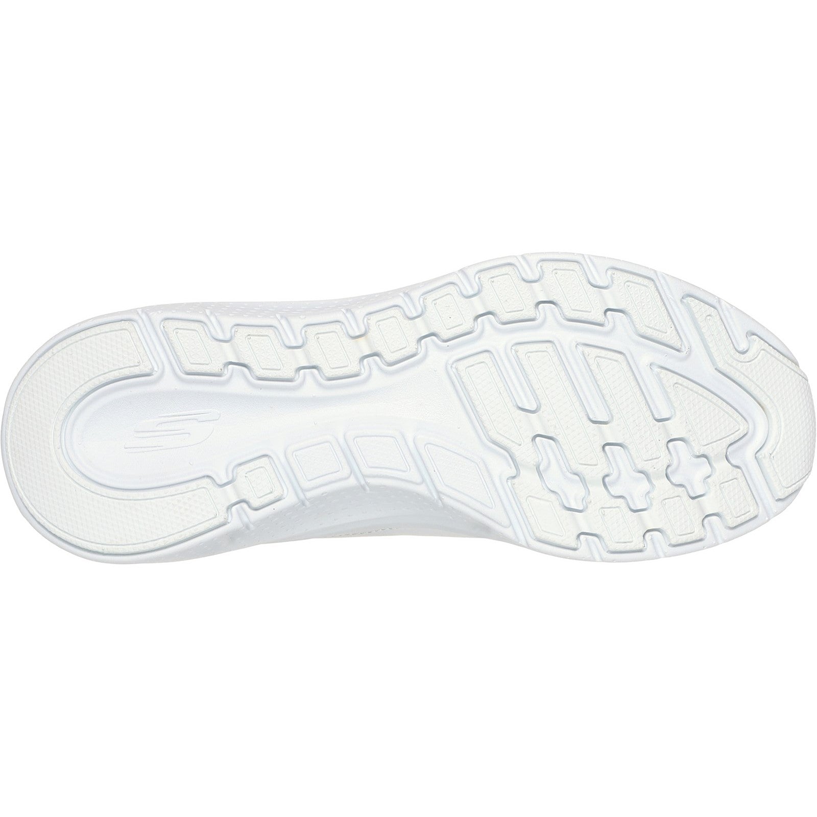 Skechers Womens Arch Fit 2.0 - Star Bound 150061-WSL White/Silver Lace Up Shoes