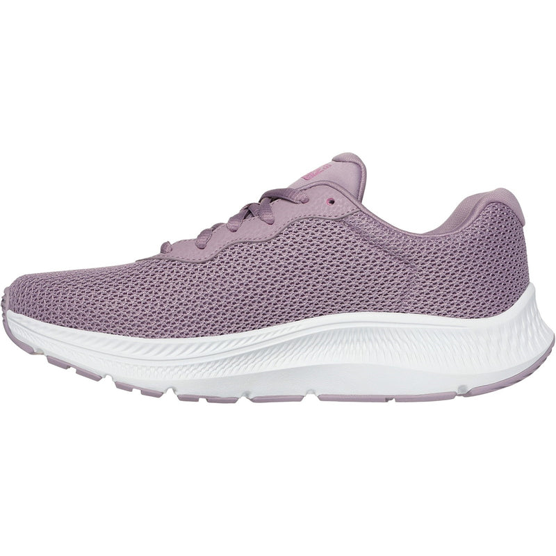 Skechers Womens Go Run Consistent 2.0 Engaged 128605-MVE Mauve Lace Up Shoes