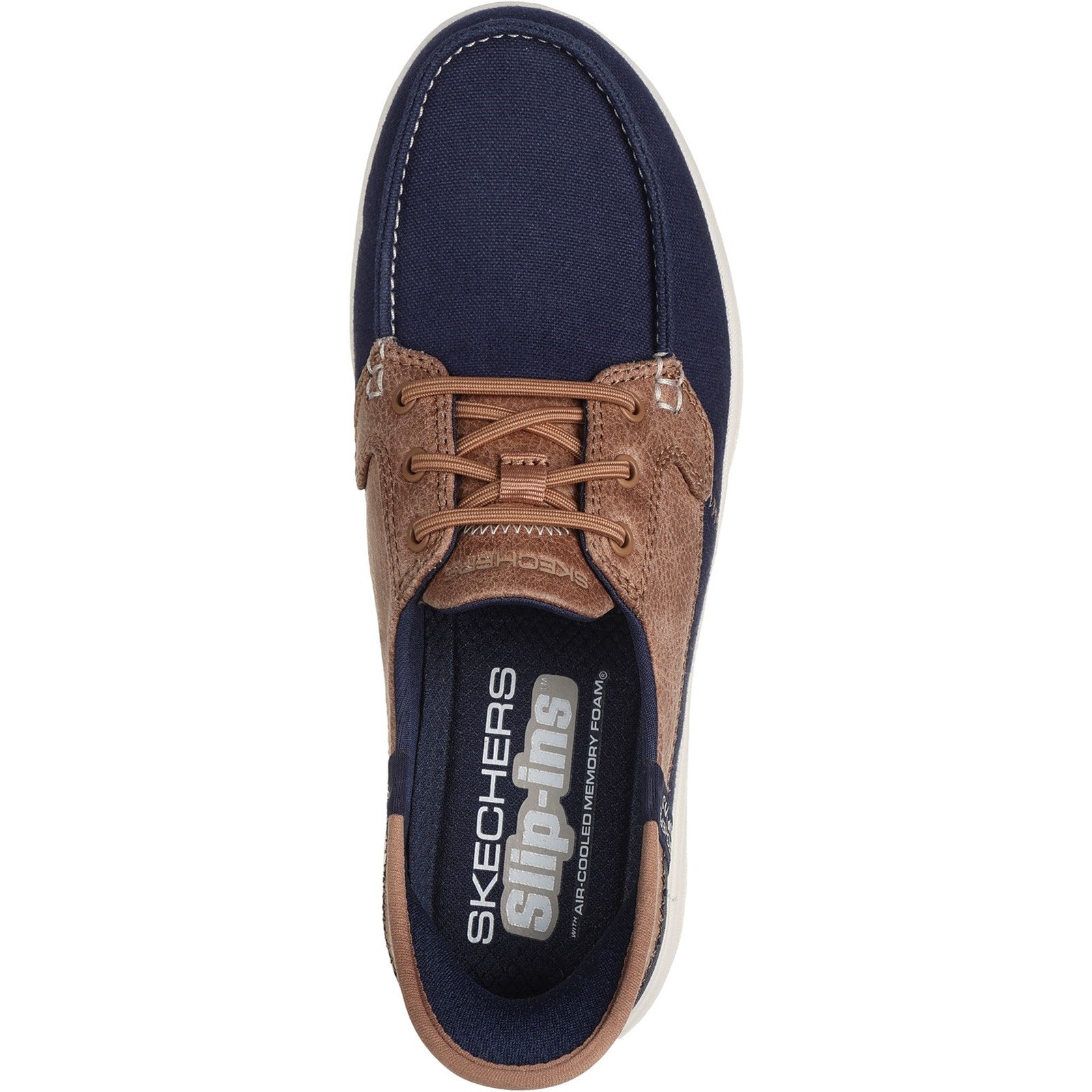 Skechers Womens On-the-GO Flex - Palmilla 136536-NVY Navy Slip On Shoes