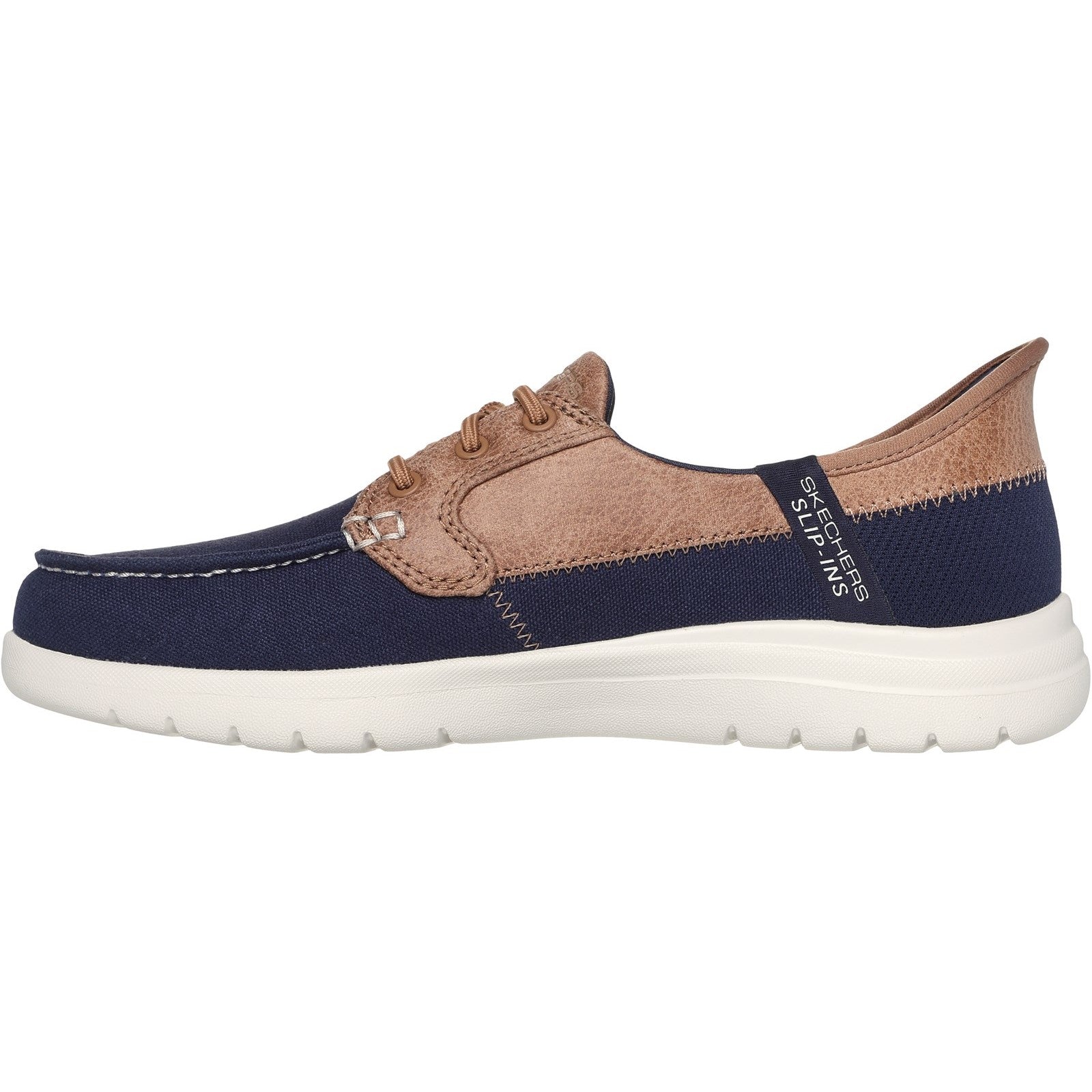 Skechers Womens On-the-GO Flex - Palmilla 136536-NVY Navy Slip On Shoes