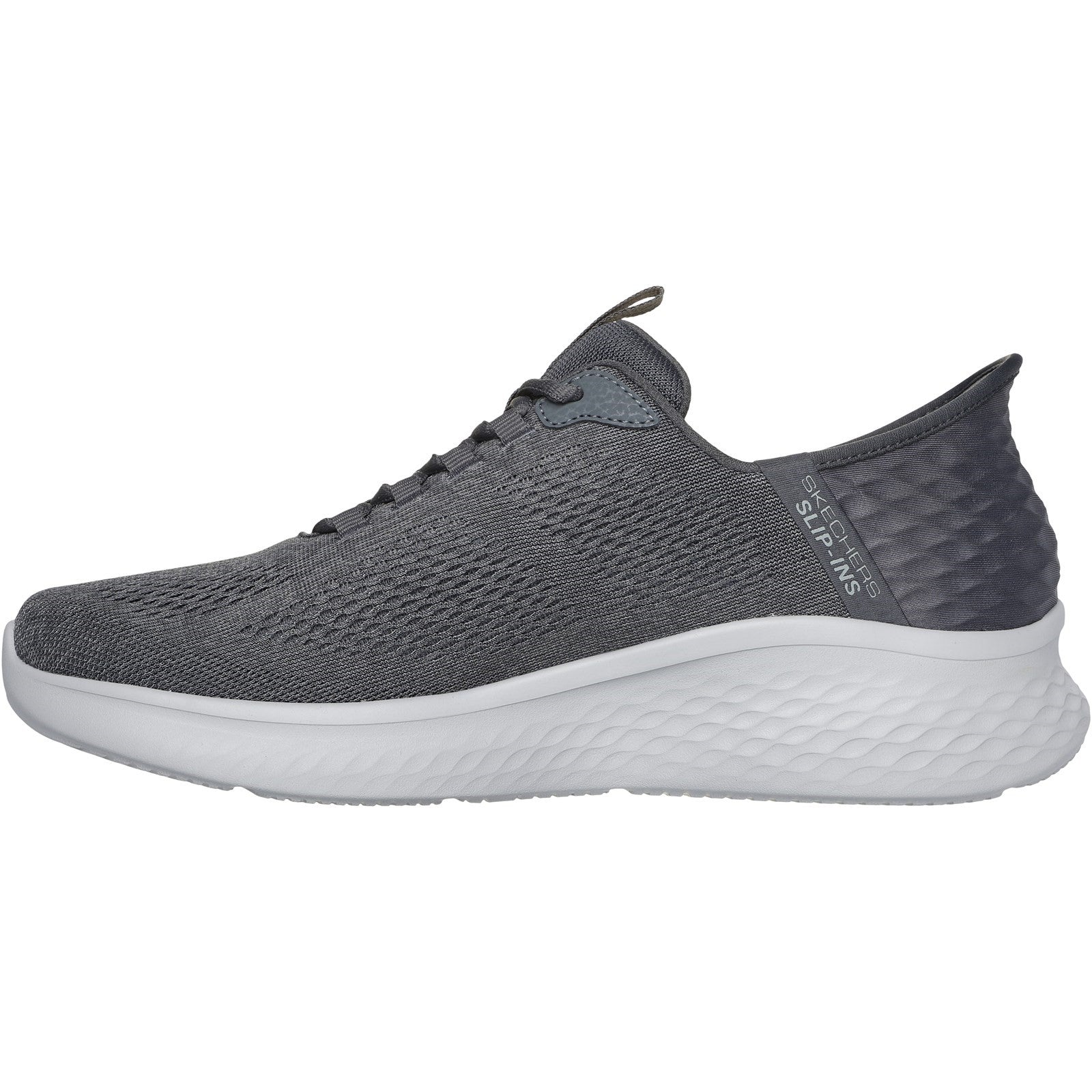 Skechers Mens Skech-Lite Pro Primebase 232466-CCBL Charcoal/Blue Lace Up Shoes