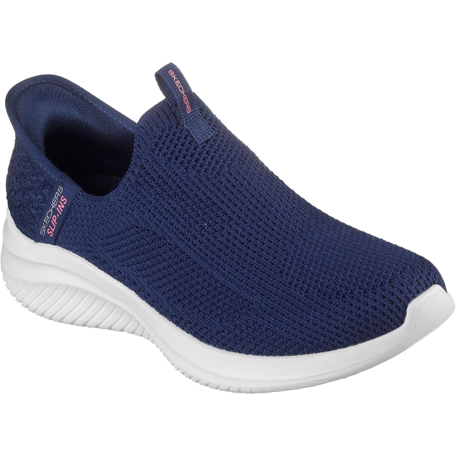Skechers Womens Ultra Flex 3.0 Easy Win 150450-NVY Navy Slip On Shoes