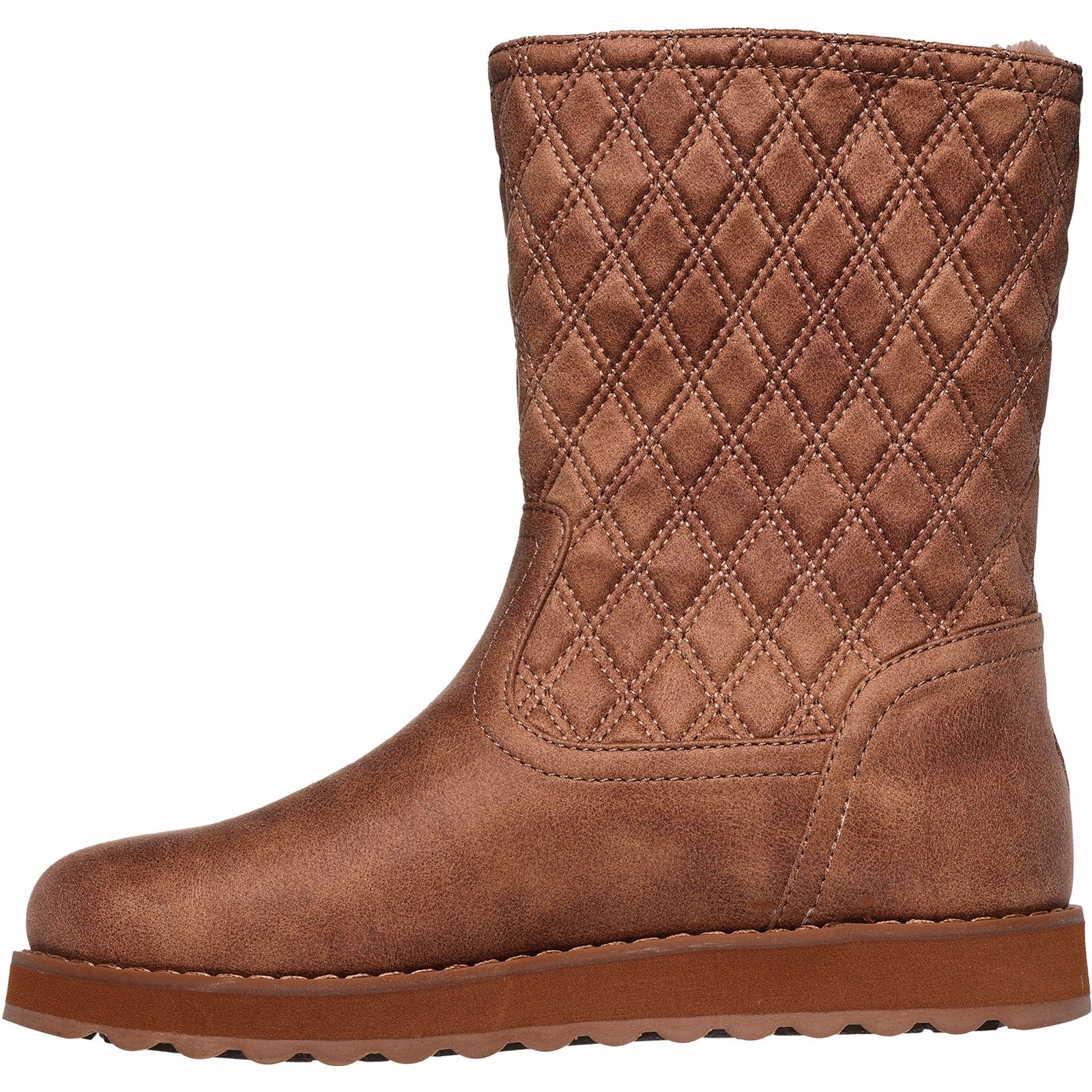 Skechers Womens Keepsakes 2.0 Morning Walks 167675-CSNT Chestnut Zip Shoes