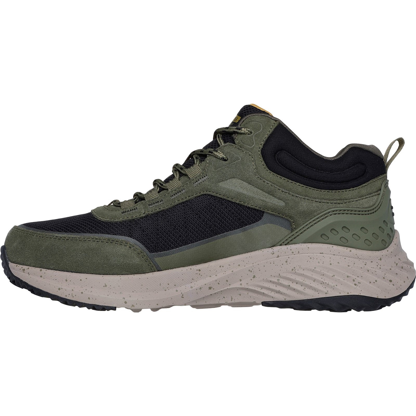 Skechers Mens Bounder Rse 232961-OLBK Olive/Black Lace Up Shoes
