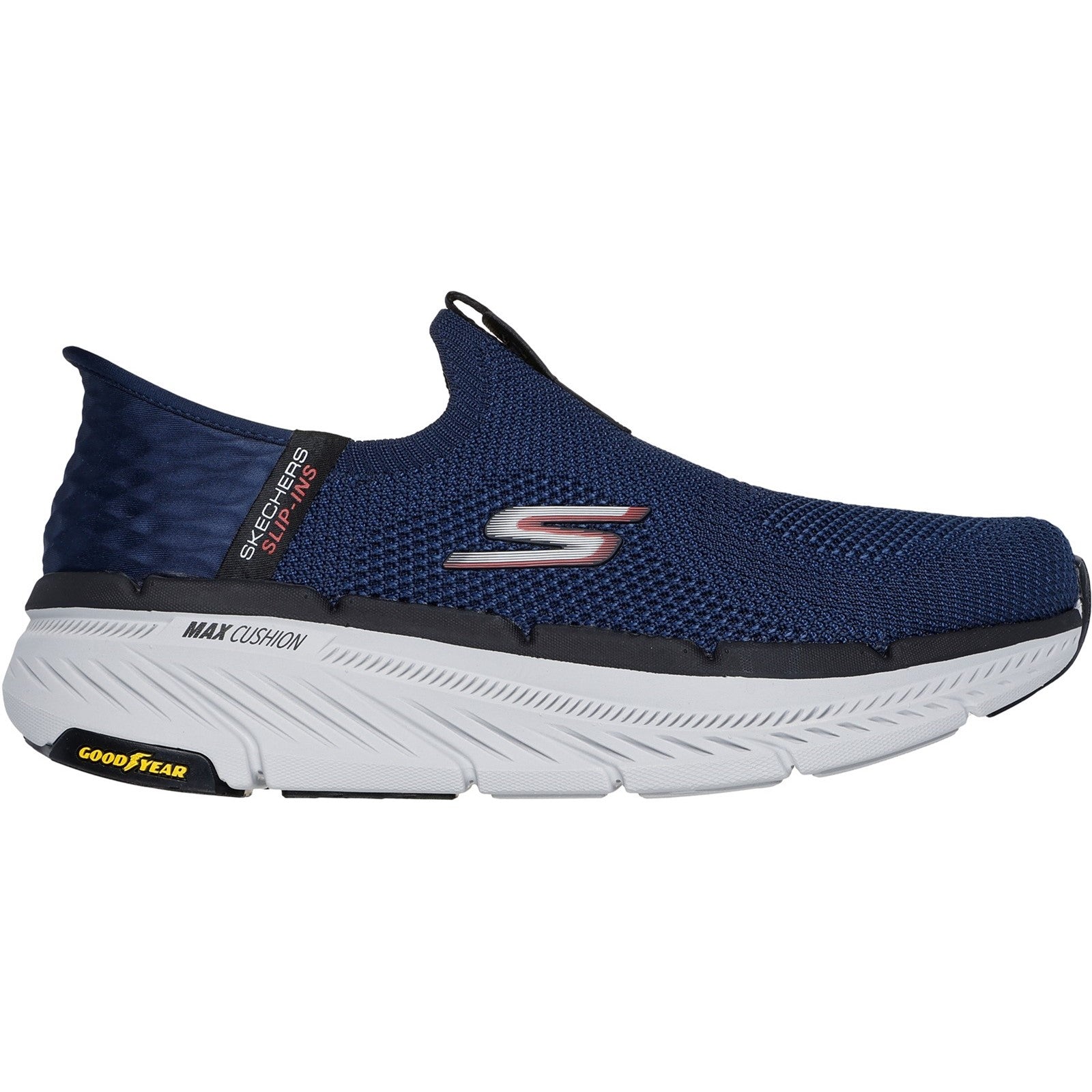 Skechers Mens Max Cushioning Premier 2.0 220839-NVY Navy Slip On Shoes