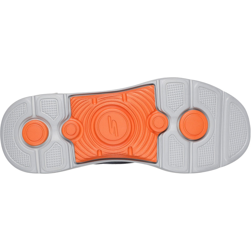 Skechers Mens Arch Fit 2.0 Simplicity 2 216602WW-CCOR Charcoal/Orange Lace Up Shoes