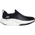 Skechers Womens GO WALK Max Walker Sally 125052-BKW Black/White Slip On Shoes