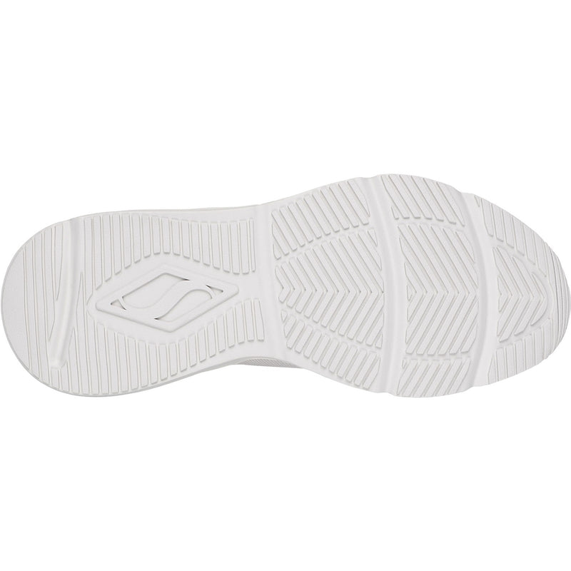 Skechers Womens Tres-Air Uno Easy Steppers 177116-OFWT Off White Slip On Shoes