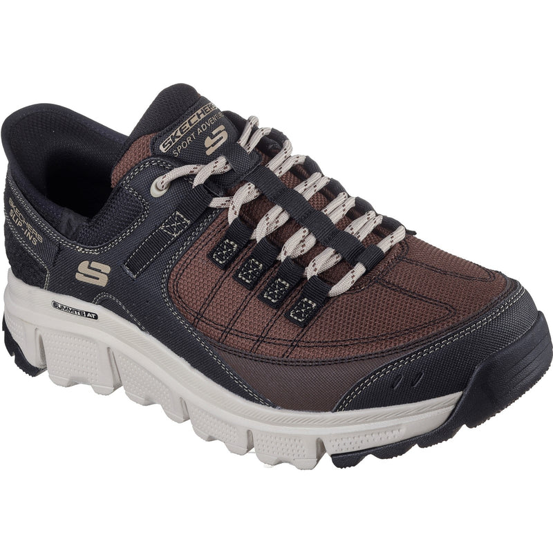Skechers Mens Summits AT 237622-BRTP Brown/Taupe Slip On Shoes