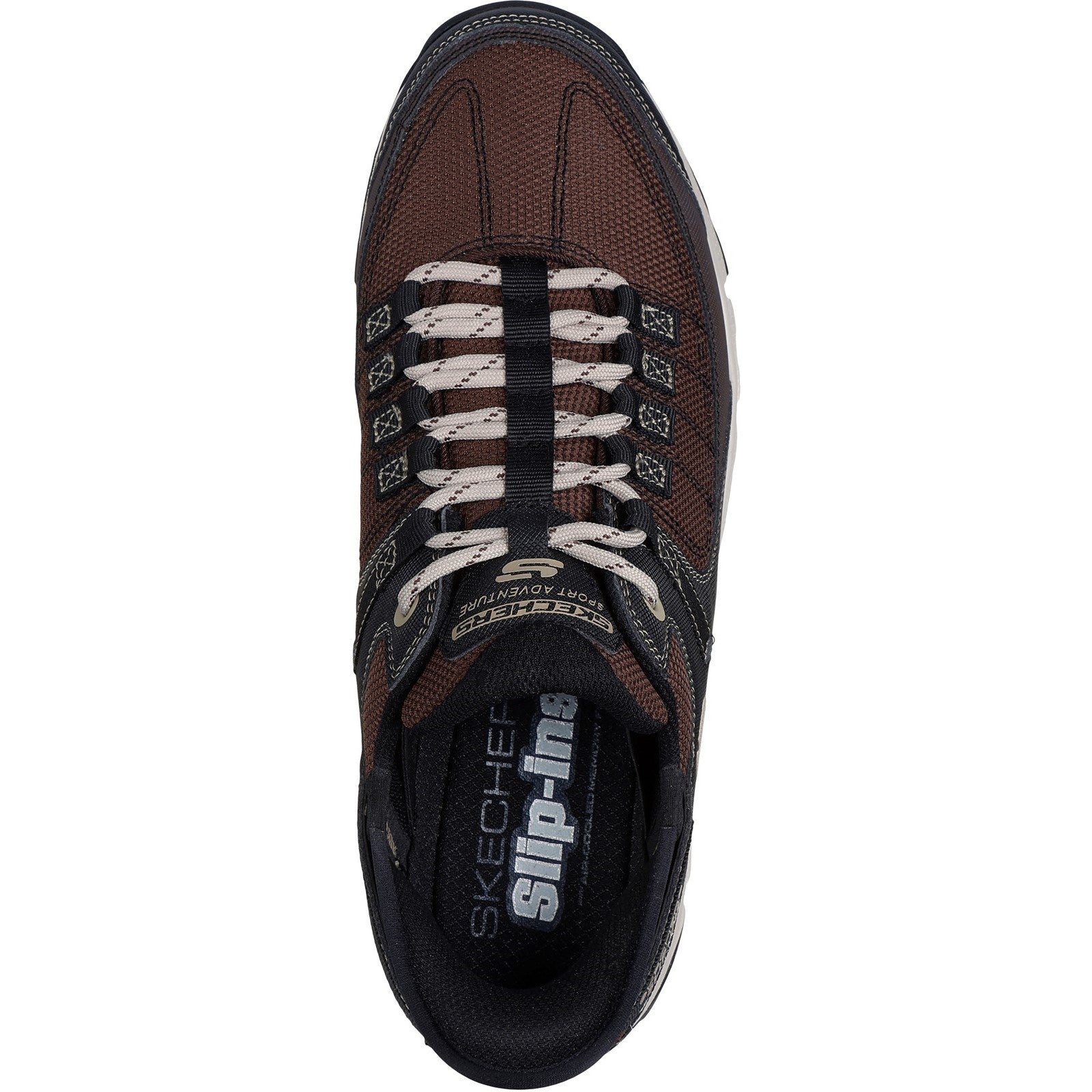 Skechers Mens Summits AT 237622-BRTP Brown/Taupe Slip On Shoes