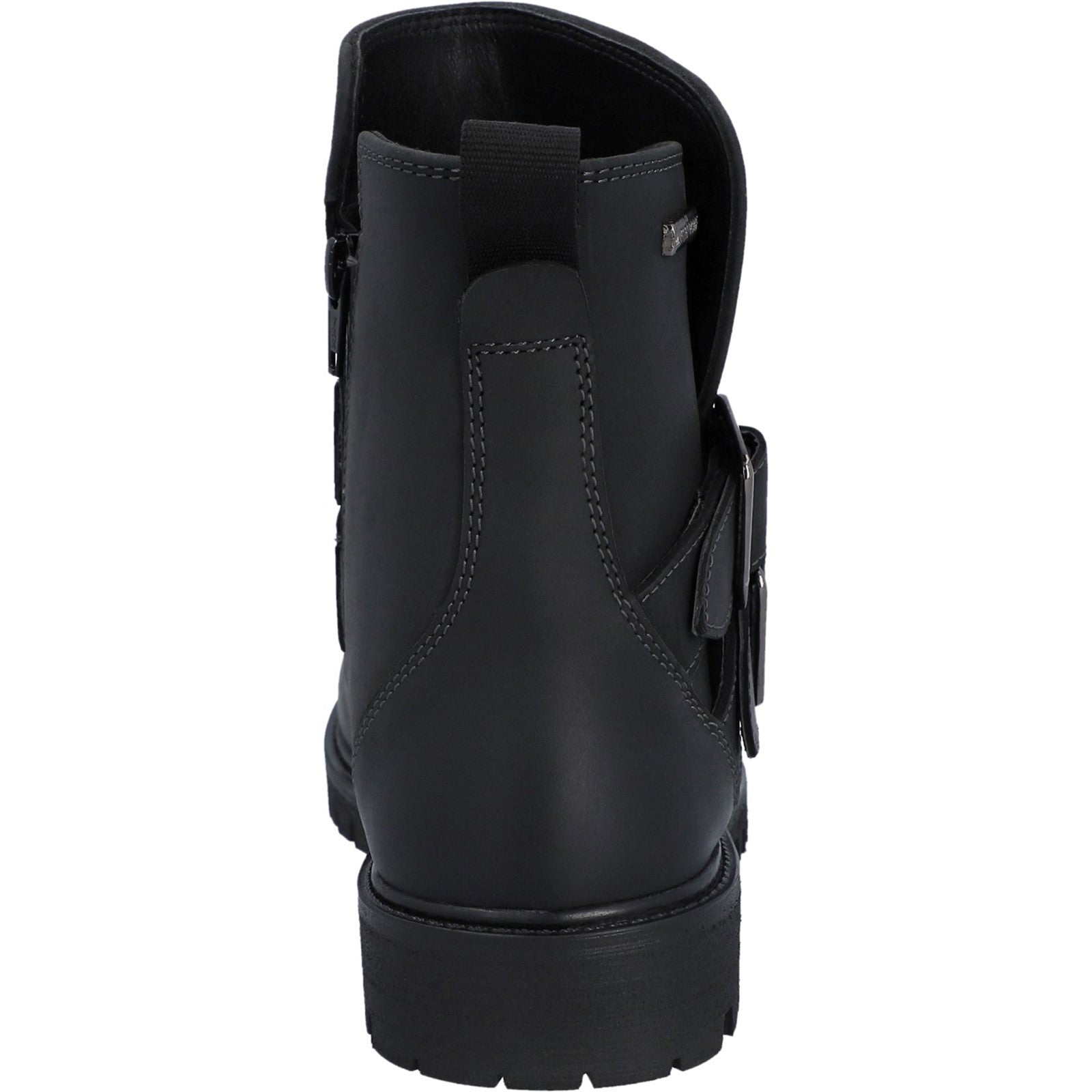 Hunter Womens Black Ness Ankle Boots