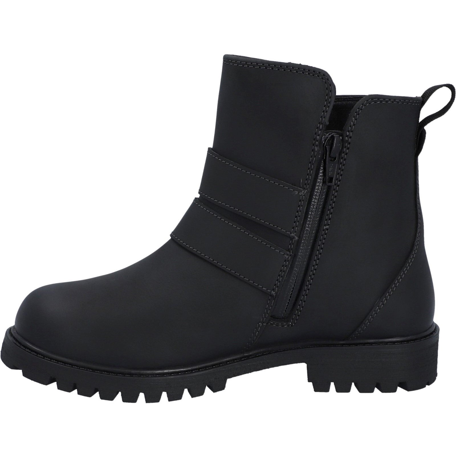 Hunter Womens Black Ness Ankle Boots