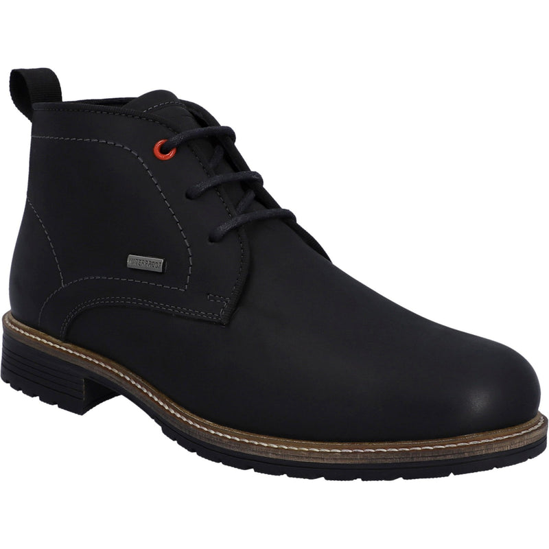 Hunter Mens Black Jura Ankle Boots