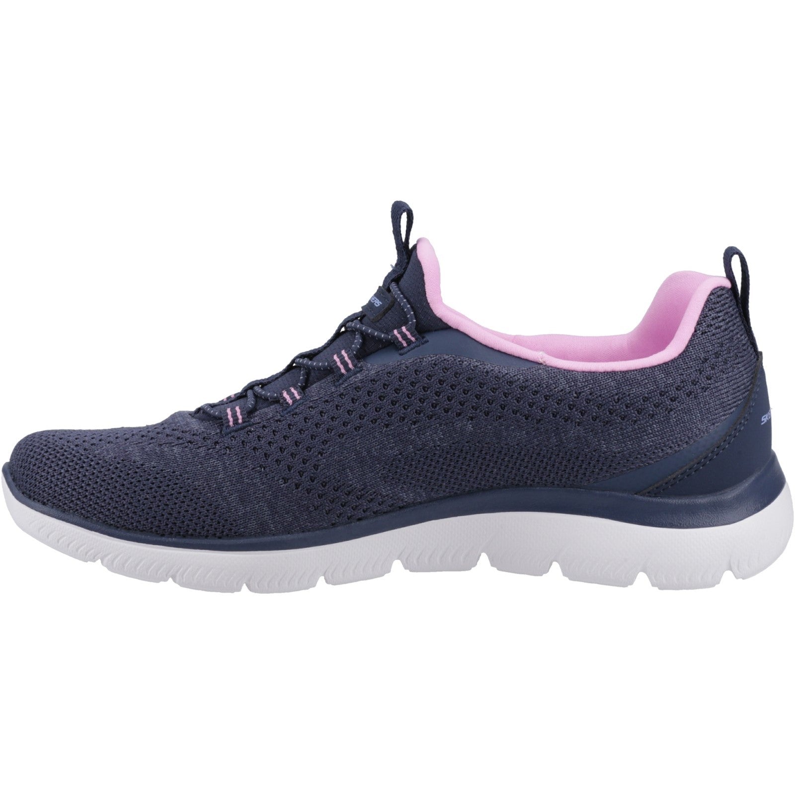 Skechers Womens Summits New Nature 150120-NVPK Navy/Pink Slip On Shoes