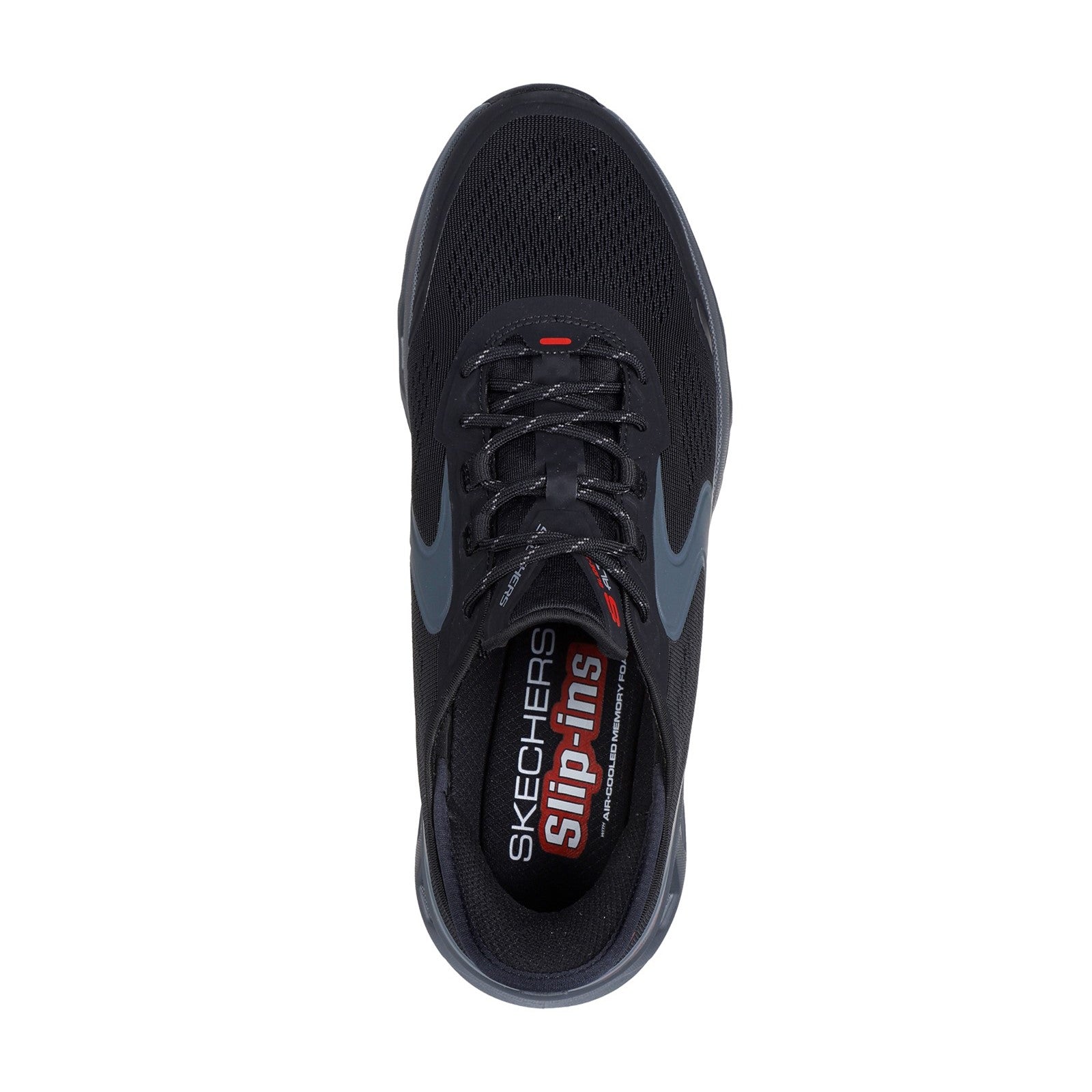 Skechers Mens Glide-Step Altus 232921-BKCC Black/Charcoal Slip On Shoes