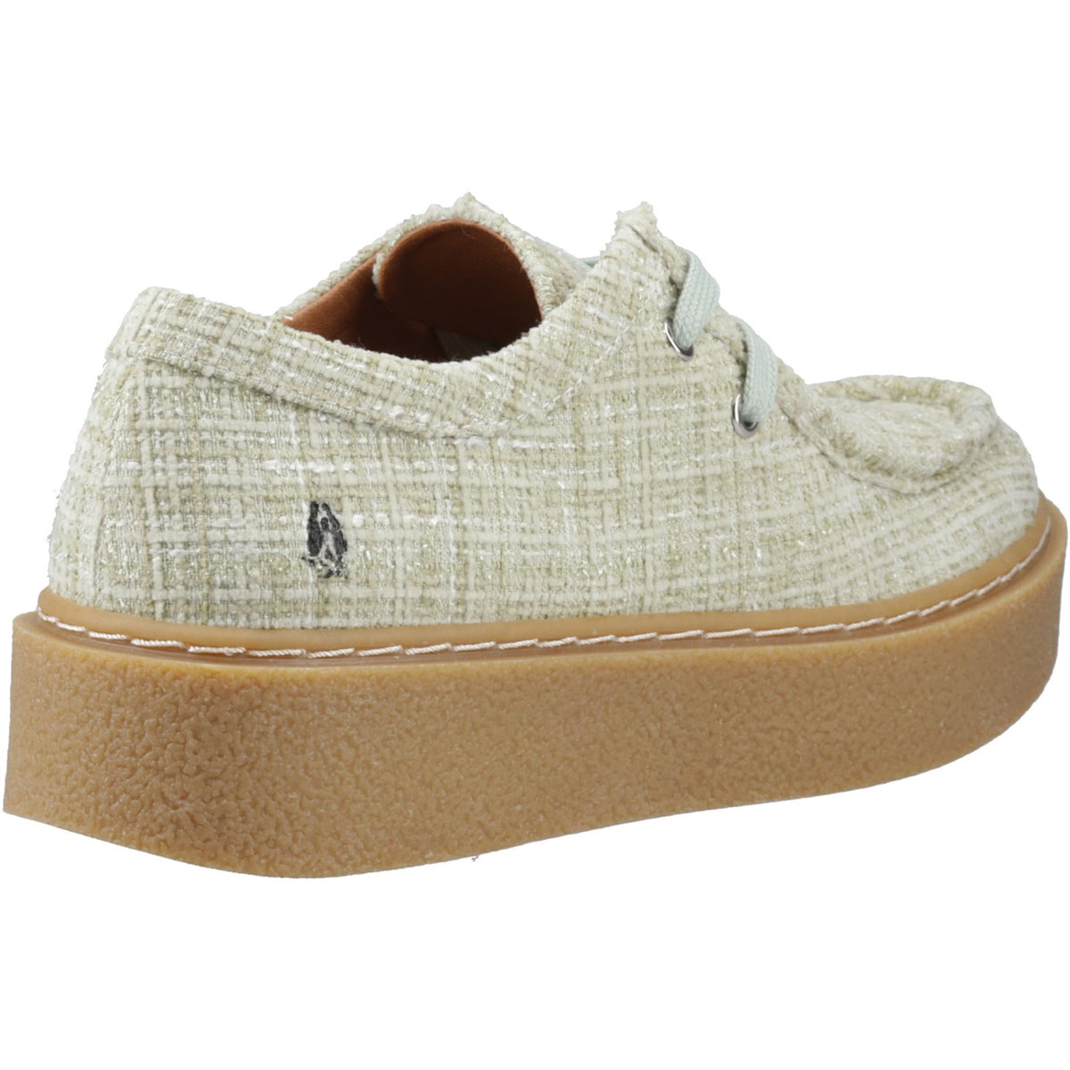 Hush Puppies Bridie Textile Mocc Toe Women's Shoes in Mint