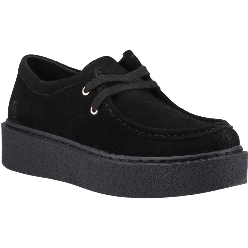 Hush Puppies Bridie Suede Mocc Toe Women's Shoes in Black