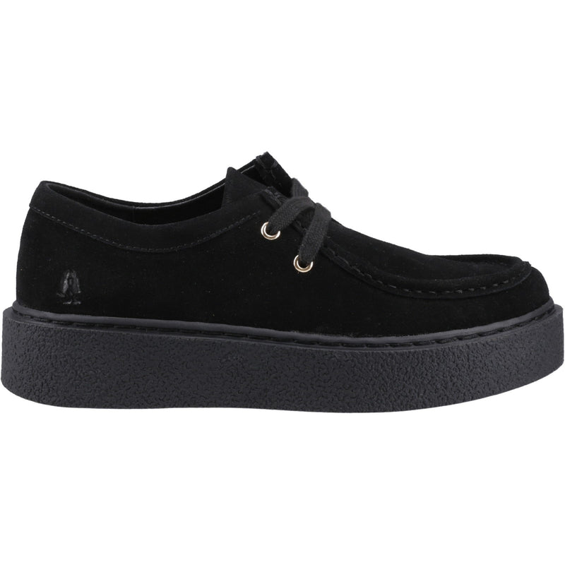 Hush Puppies Bridie Suede Mocc Toe Women's Shoes in Black