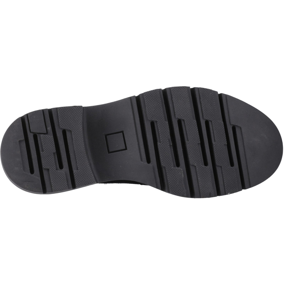 Hush Puppies Womens  Slip On Nella T-Bar Shoe in Black