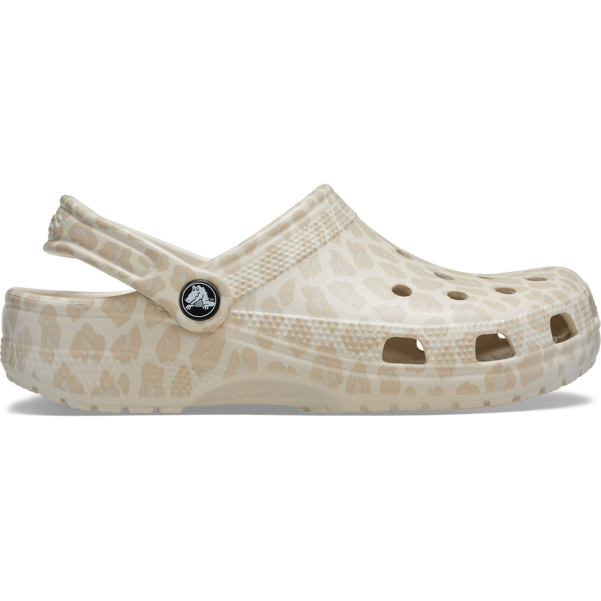 Crocs Classic Animal EVA Women's Almond Tint/Leopard Clogs