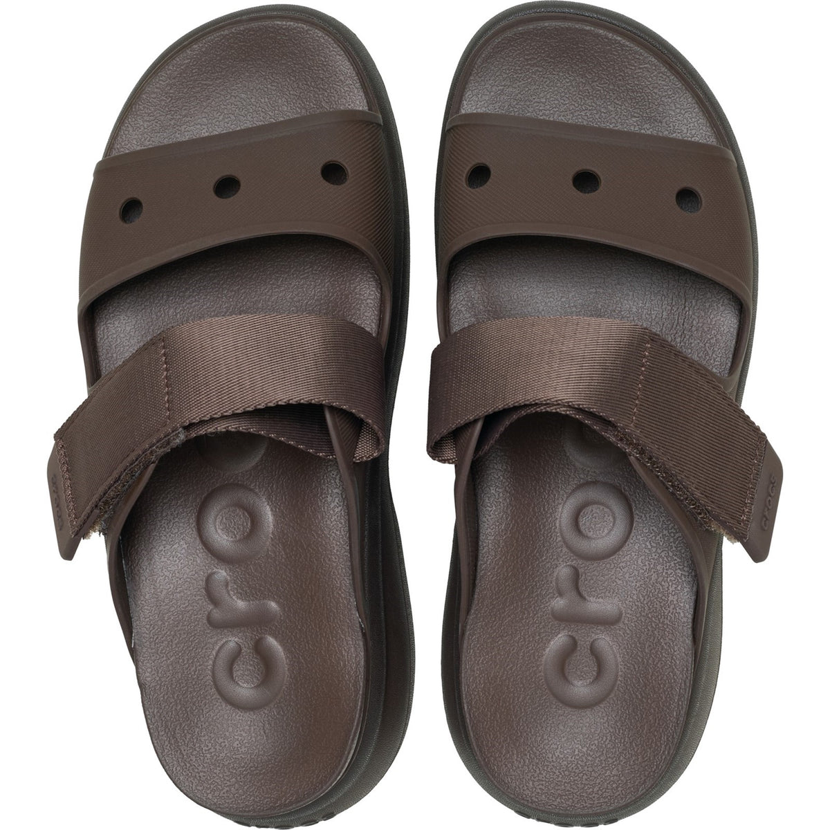 Crocs Soho Two Strap EVA Women's Coffee Sandals