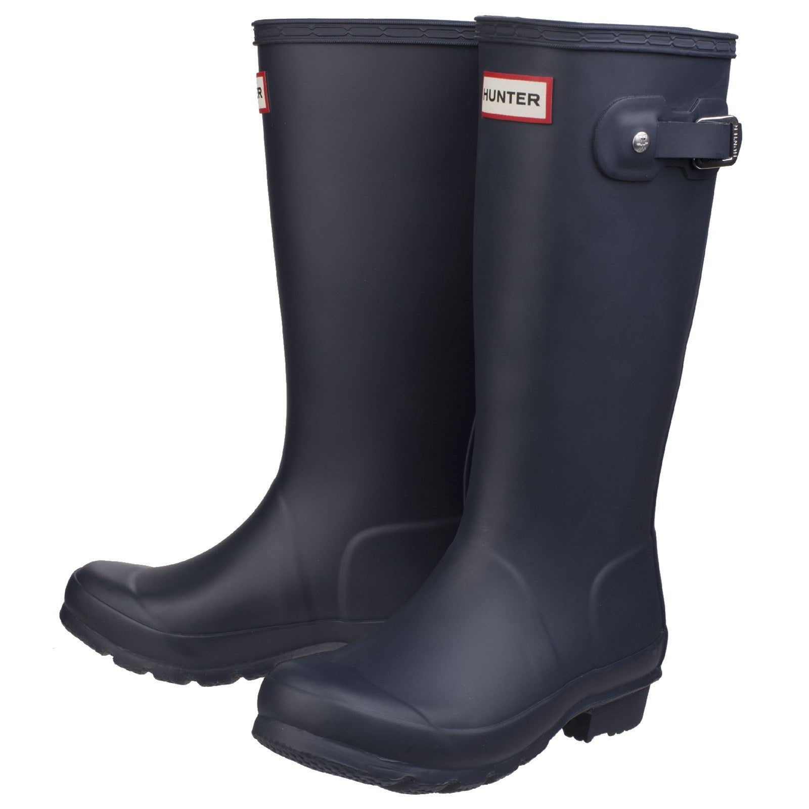 Hunter Kids Matt Navy Original Wellington Boots