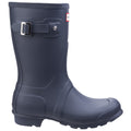 Hunter Womens Matt  Navy Original Short Wellington Boots