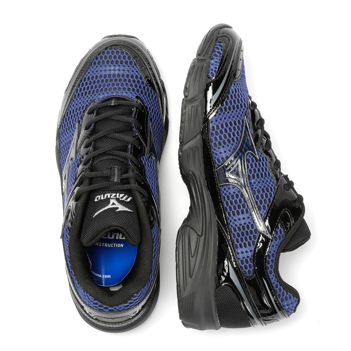 Mizuno Fortis LS Beacon Blue/Black Trainers