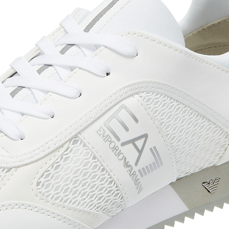 grey armani trainers