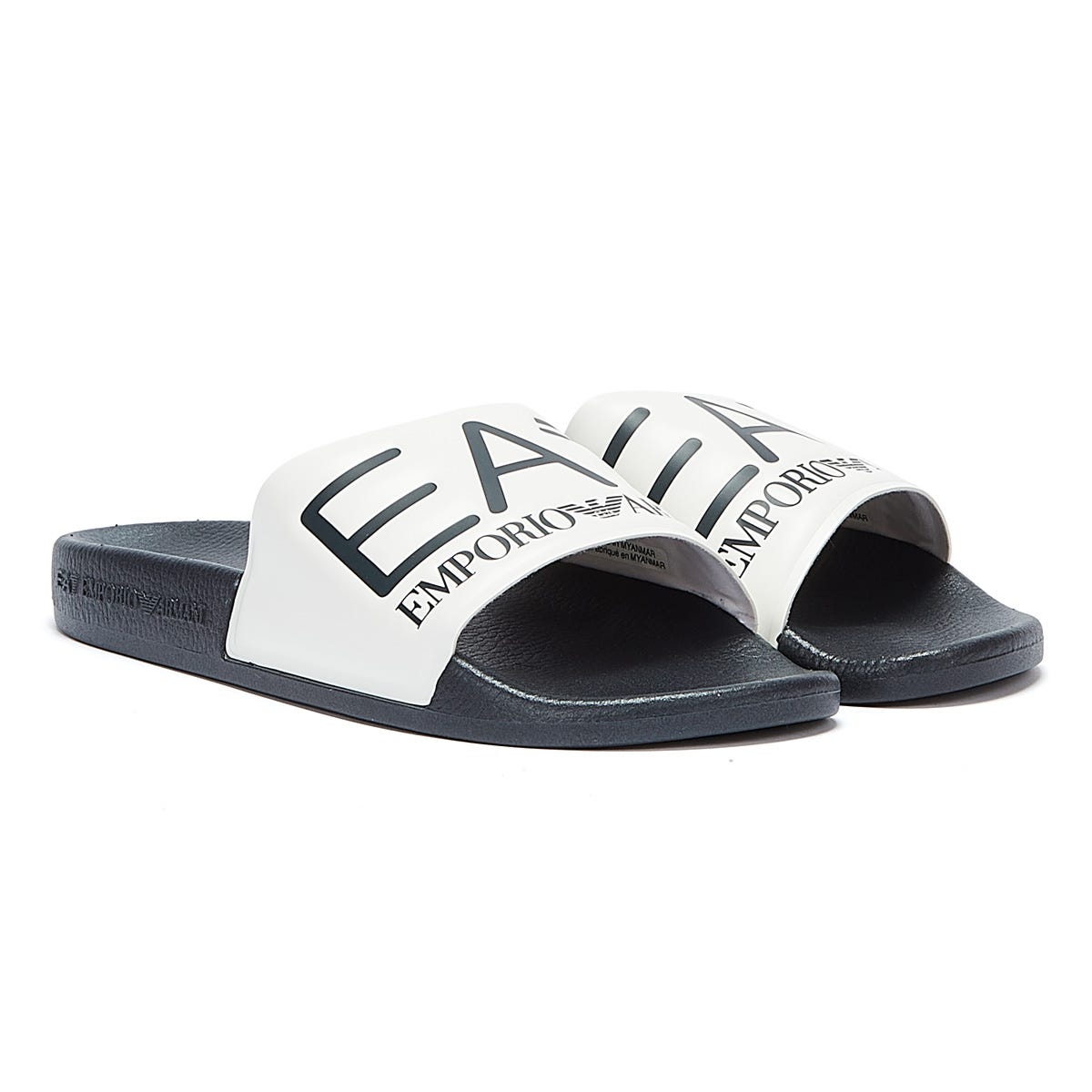Emporio Armani | Eagle Sliders | Pool Shoes | House of Fraser