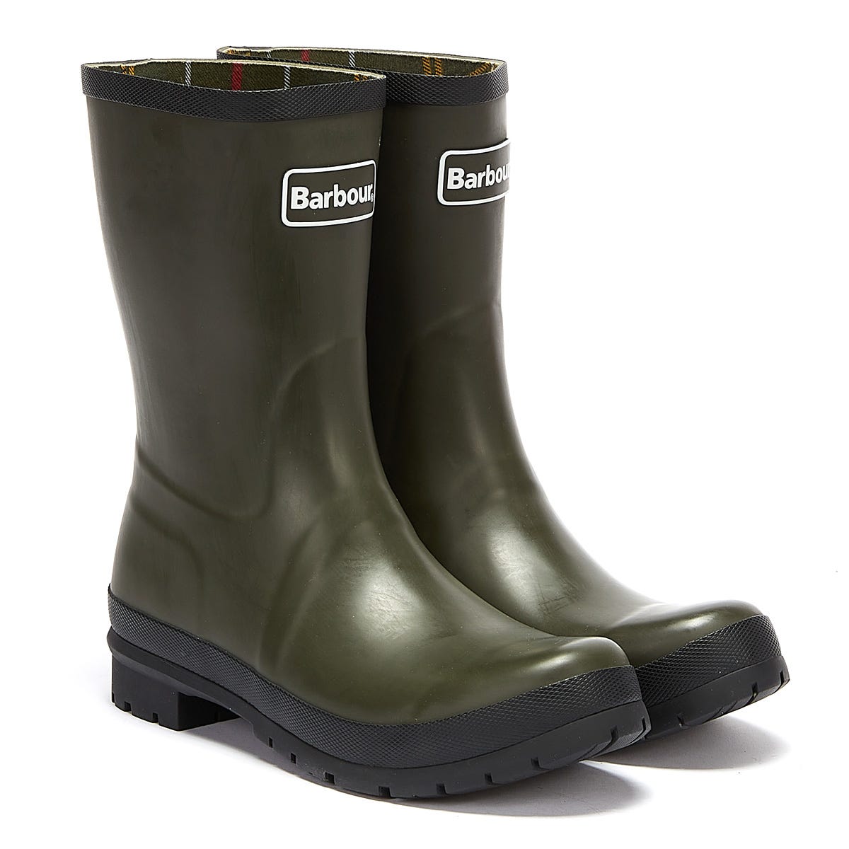 Barbour Banbury Womens Olive Green Wellies